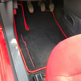 Ворсовые коврики на Fiat 500 2007 - 2020 в Якутске