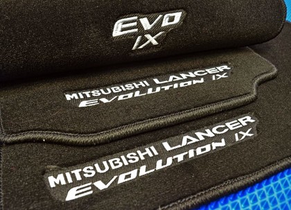 Ворсовые коврики на Mitsubishi Lancer Evolution IX 2005 - 2007 в Якутске