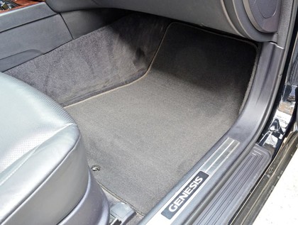 Ворсовые коврики на Hyundai Genesis I 2008 - 2014 в Якутске