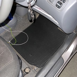 Ворсовые коврики на Toyota Vitz I 1998 - 2005 в Якутске