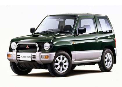 EVA коврики на Mitsubishi Pajero Mini I 1994 - 1998 в Якутске