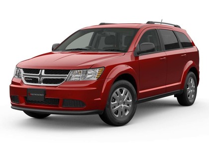 Ворсовые коврики на Dodge Journey 2007 - 2020 в Якутске
