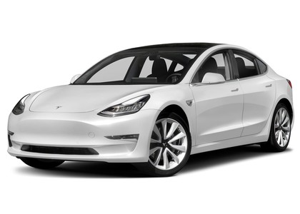 Ворсовые коврики на Tesla Model 3 2017 - 2025 в Якутске