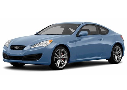 Ворсовые коврики на Hyundai Genesis Coupe I 2008 - 2014 в Якутске