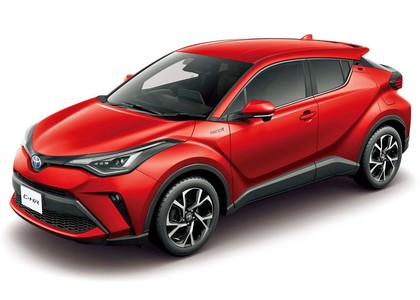 Ворсовые коврики на Toyota C-HR 2016 - 2025 в Якутске
