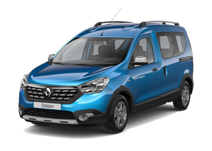 Ворсовые коврики на Renault Dokker Stepway 2018 - 2025 в Якутске