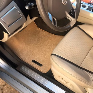 Ворсовые коврики на Jaguar XF 2007 - 2016 в Якутске