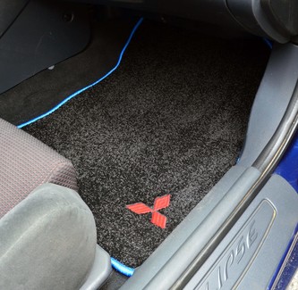 Ворсовые коврики на Mitsubishi Eclipse IV 2005 - 2011 в Якутске