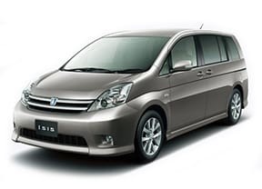 Ворсовые коврики на Toyota Isis 2004 - 2017 в Якутске