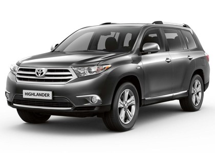 Коврики на Toyota Highlander II 2007 - 2013 в Якутске
