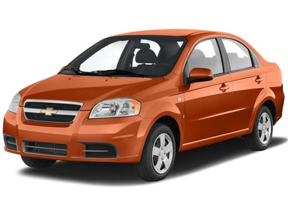 Ворсовые коврики на Chevrolet Aveo I 2002 - 2012 в Якутске