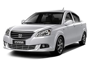 Ворсовые коврики на ТагАЗ Vortex Estina 2008 - 2014 в Якутске
