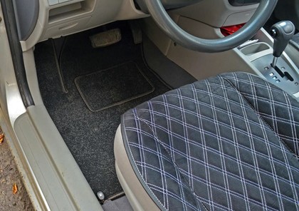 Ворсовые коврики на KIA Cerato I 2004 - 2008 в Якутске