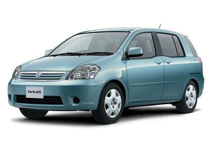 Коврики на Toyota Raum II 2003 - 2011 в Якутске