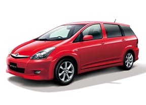 Ворсовые коврики на Toyota Wish I 2003 - 2009 в Якутске