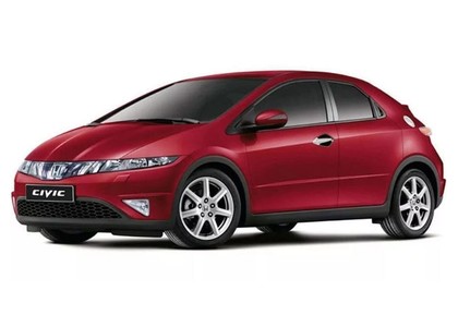 EVA коврики на Honda Civic VIII 5d 2006 - 2012 в Якутске