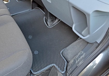 Ворсовые коврики на Ford Transit VII 2014 - 2025 в Якутске