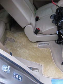 Ворсовые коврики на Mercedes GL (X164) 2006 - 2012 в Якутске