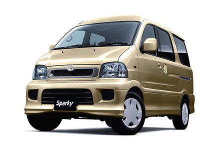 Коврики на Toyota Sparky 2000 - 2003 в Якутске