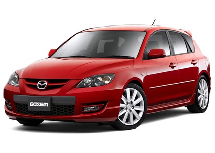 Ворсовые коврики на Mazda 3 2003 - 2009 в Якутске