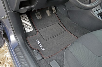 Ворсовые коврики на Mazda 3 2003 - 2009 в Якутске