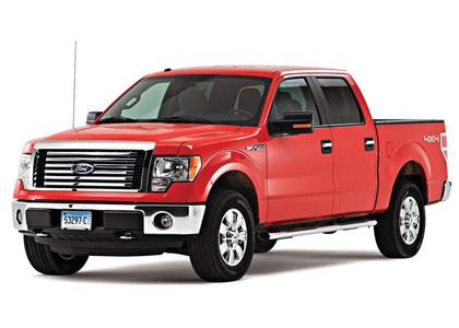 Ворсовые коврики на Ford F150 2008 - 2014 в Якутске