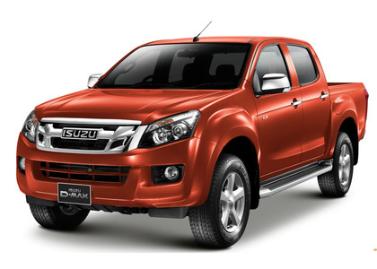 Ворсовые коврики на Isuzu D-max II 2011 - 2021 в Якутске