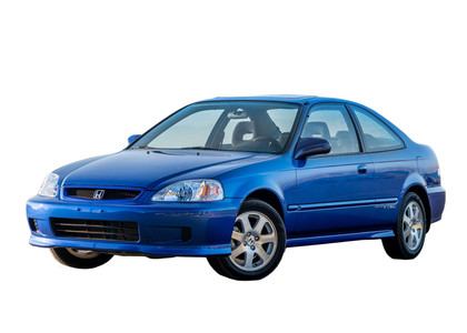Ворсовые коврики на Honda Civic VI 2d 1995 - 2000 в Якутске
