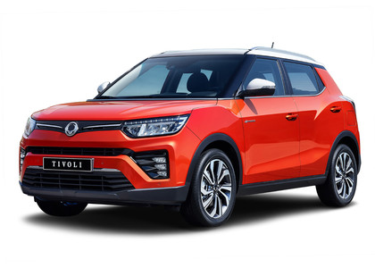 Коврики на SsangYong Tivoli 2014 - 2025 в Якутске