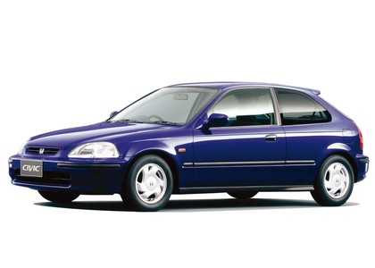 Коврики на Honda Civic VI 3d 1995 - 2001 в Якутске
