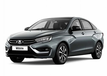 EVA коврики на Lada (ВАЗ) Vesta рестайлинг 2022 - 2025 в Якутске