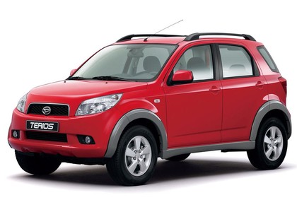 Ворсовые коврики на Daihatsu Terios II 2006 - 2018 в Якутске