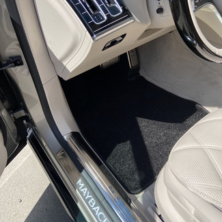 Ворсовые коврики на Mercedes S (Z223) Maybach 2020 - 2025 в Якутске