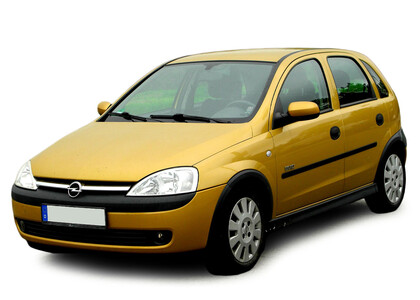 Коврики на Opel Corsa C 2000 - 2006 в Якутске