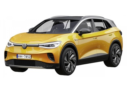 Ворсовые коврики на Volkswagen ID.4 2020 - 2025 в Якутске
