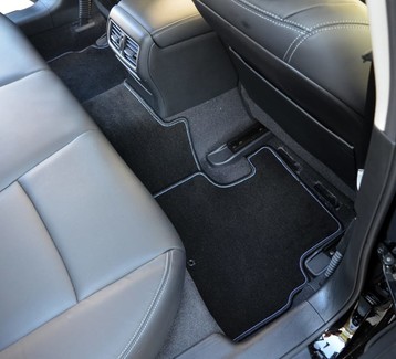 Ворсовые коврики на Infiniti Q50 2014 - 2025 в Якутске