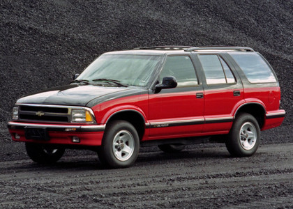 Ворсовые коврики на Chevrolet Blazer 1994 - 2005 в Якутске