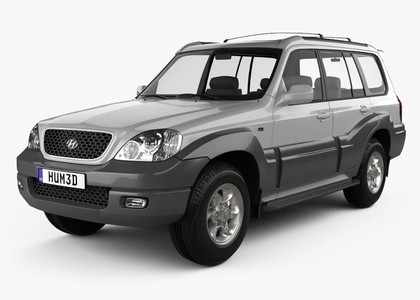 EVA коврики на Hyundai Terracan 2001 - 2008 в Якутске