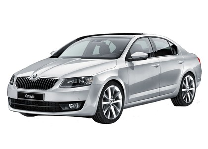EVA коврики на Skoda Octavia A7 2013 - 2020 в Якутске