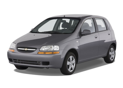 Ворсовые коврики на Chevrolet Aveo I 2002 - 2012 в Якутске