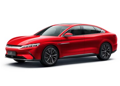 Ворсовые коврики на BYD Han EV 2020 - 2025 в Якутске