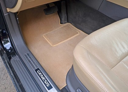 Ворсовые коврики на Hyundai Genesis I 2008 - 2014 в Якутске