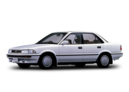 Ворсовые коврики на Toyota Corolla (E9) 1987 - 1993 в Якутске