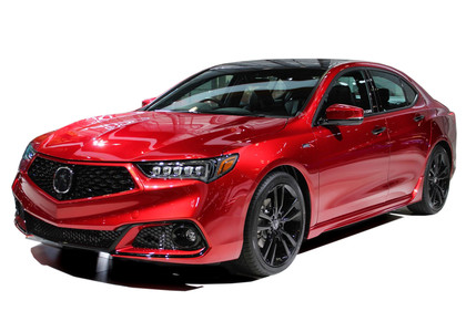 Ворсовые коврики на Acura TLX II 2020 - 2025 в Якутске