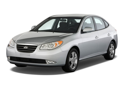 Ворсовые коврики на Hyundai Elantra 4 (HD) 2006 - 2011 в Якутске