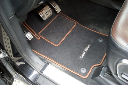 Ворсовые коврики на Mercedes GL (X164) 2006 - 2012 в Якутске