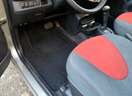Ворсовые коврики на Nissan Micra (K12) 2003 - 2010 в Якутске