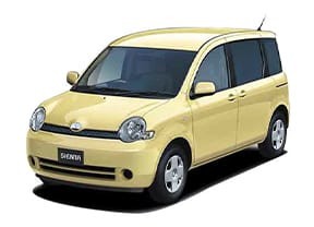 EVA коврики на Toyota Sienta I 2003 - 2015 в Якутске