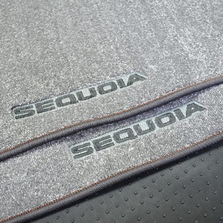 Ворсовые коврики на Toyota Sequoia II 2007 - 2022 в Якутске