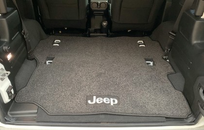Ворсовые коврики на Jeep Wrangler (JL) 2017 - 2025 в Якутске